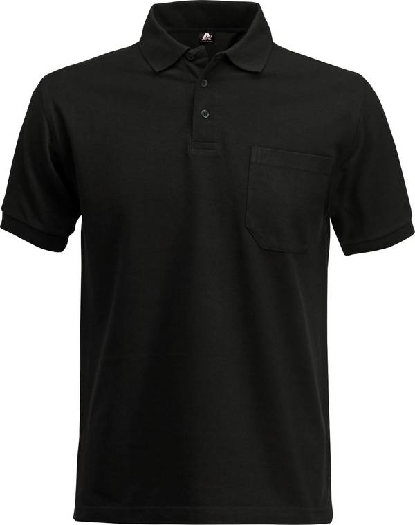 FRISTADS 100219-940 Acode Poloshirt 1721 PIQ  Gr.XS Schwarz