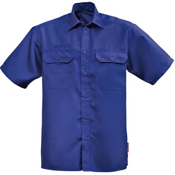 FRISTADS 100733-530 Hemd Kurzarm 7387 B60  Gr.4XL Königsblau