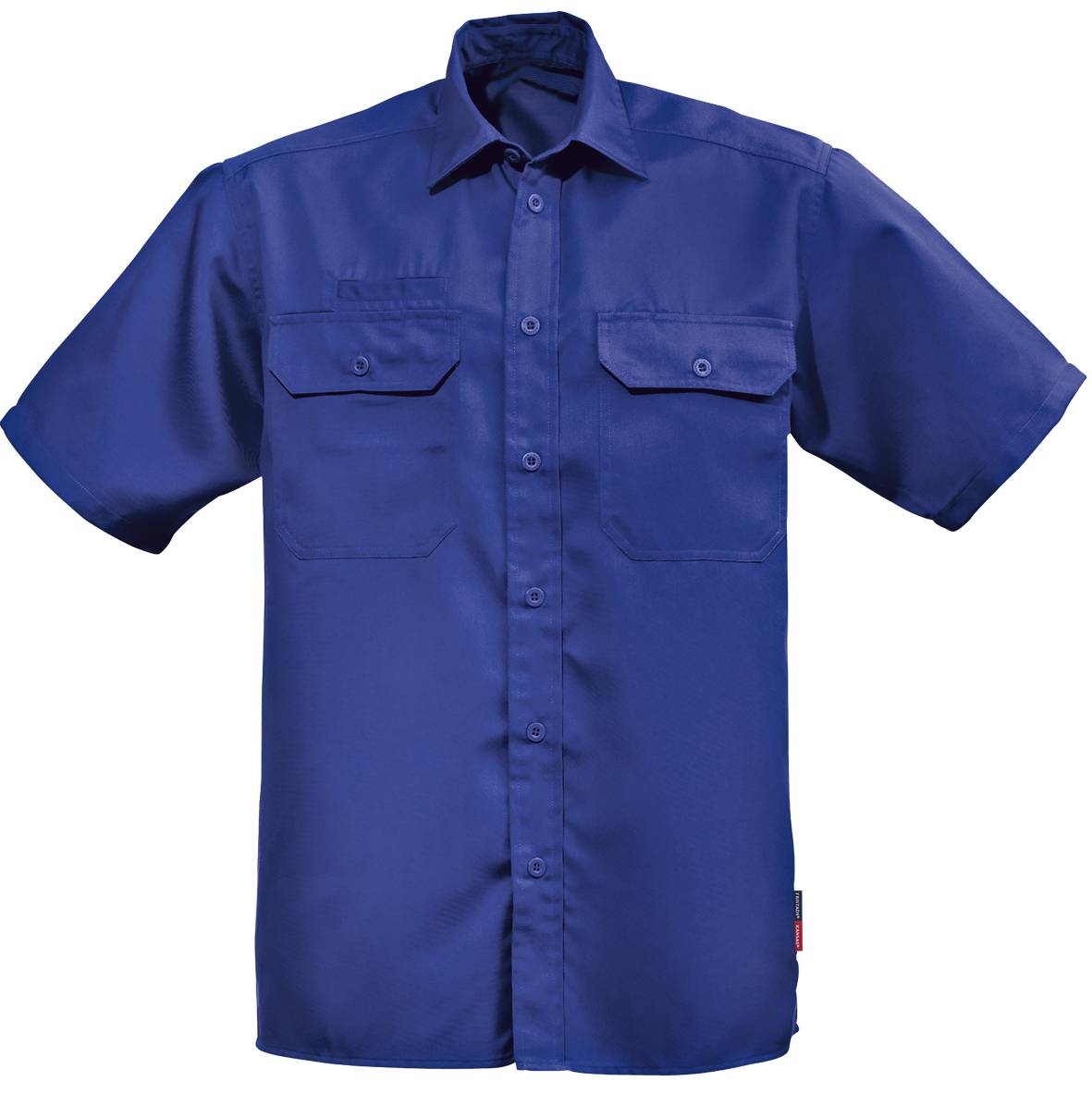 FRISTADS 100733-530 Hemd Kurzarm 7387 B60 Gr.4XL Königsblau-0