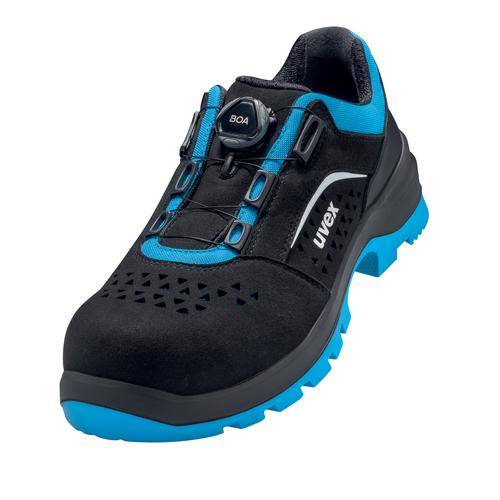 uvex 2 xenova® Halbschuhe S1P 95583 blau, schwarz Weite 12 Größe 42-0