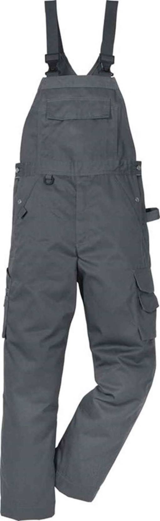 FRISTADS 113101-941 Icon One Latzhose 1111 LUXE Gr.C64 Dunkelgrau-0