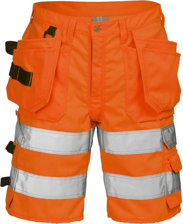 FRISTADS 100977-230 High Vis Handwerkershorts Kl. 2 2028 PLU Gr.C62 Warnschutz-