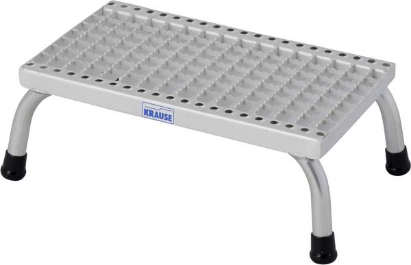 Krause 805317 Aluminium Montagetritt Arbeitshöhe (max.): 2.20 m Silber 2.5 kg