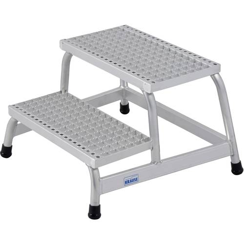 Krause 805324 Aluminium Montagetritt Arbeitshöhe (max.): 2.40 m Silber 6 kg