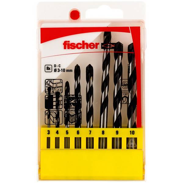 Fischer Betonbohrer-Sortiment CTS 8 - 536607