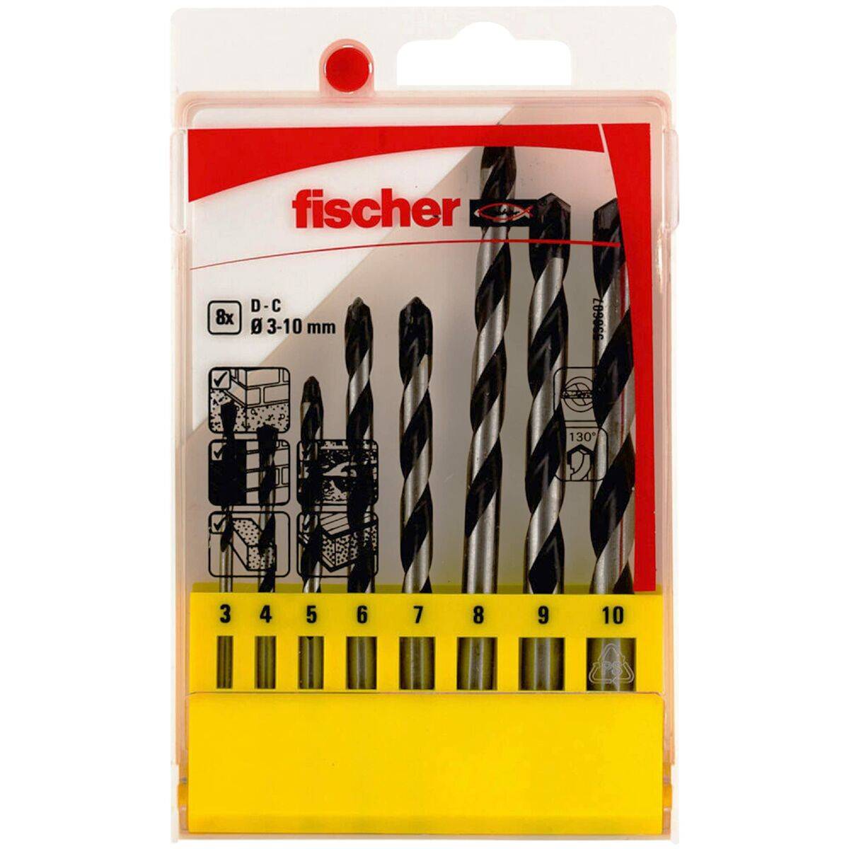 Fischer Betonbohrer-Sortiment CTS 8 - 536607-4