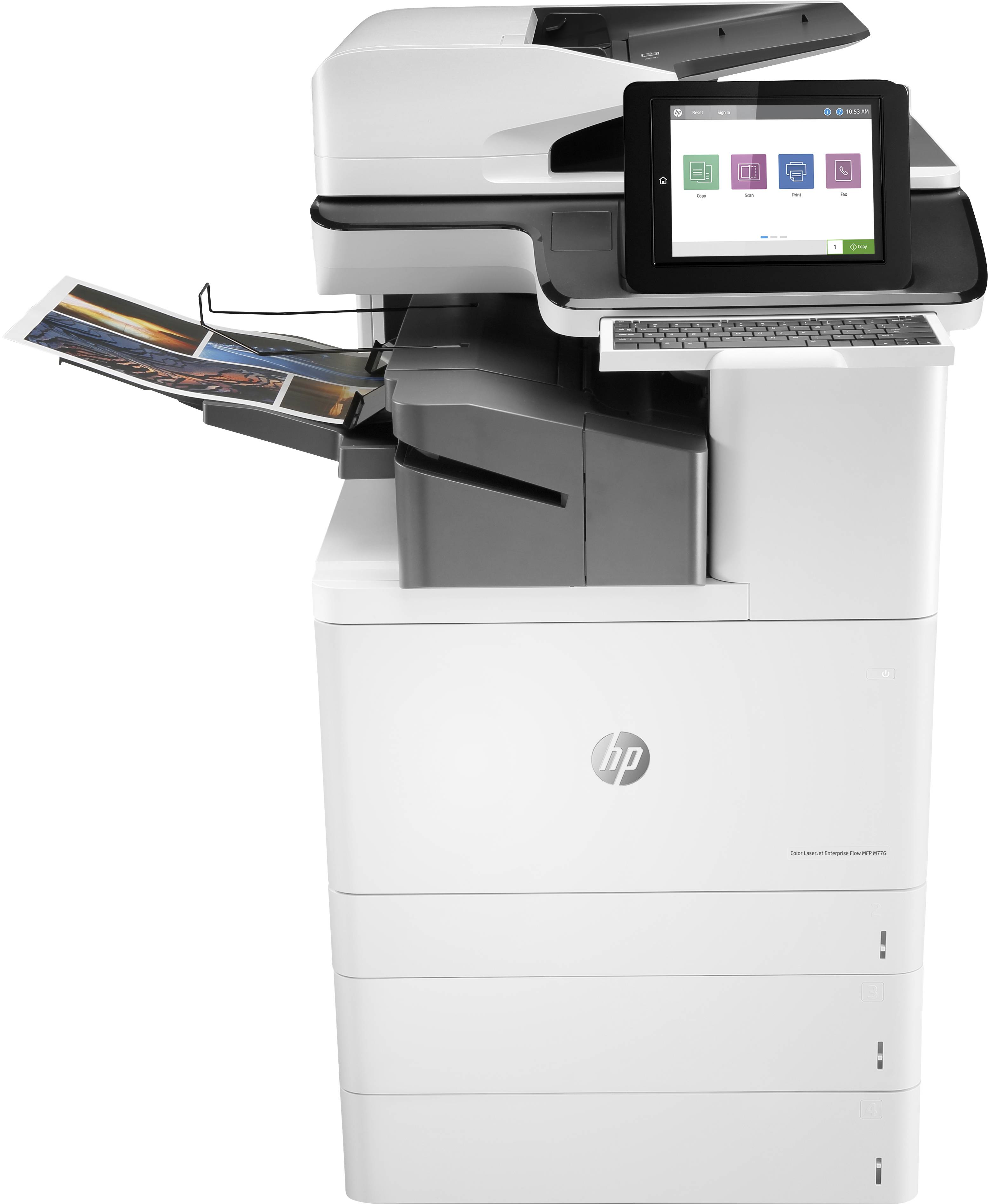 HP LaserJet Enterprise Flow MFP M776zs - Multifunktionsdrucker - Farbe - Laser --0