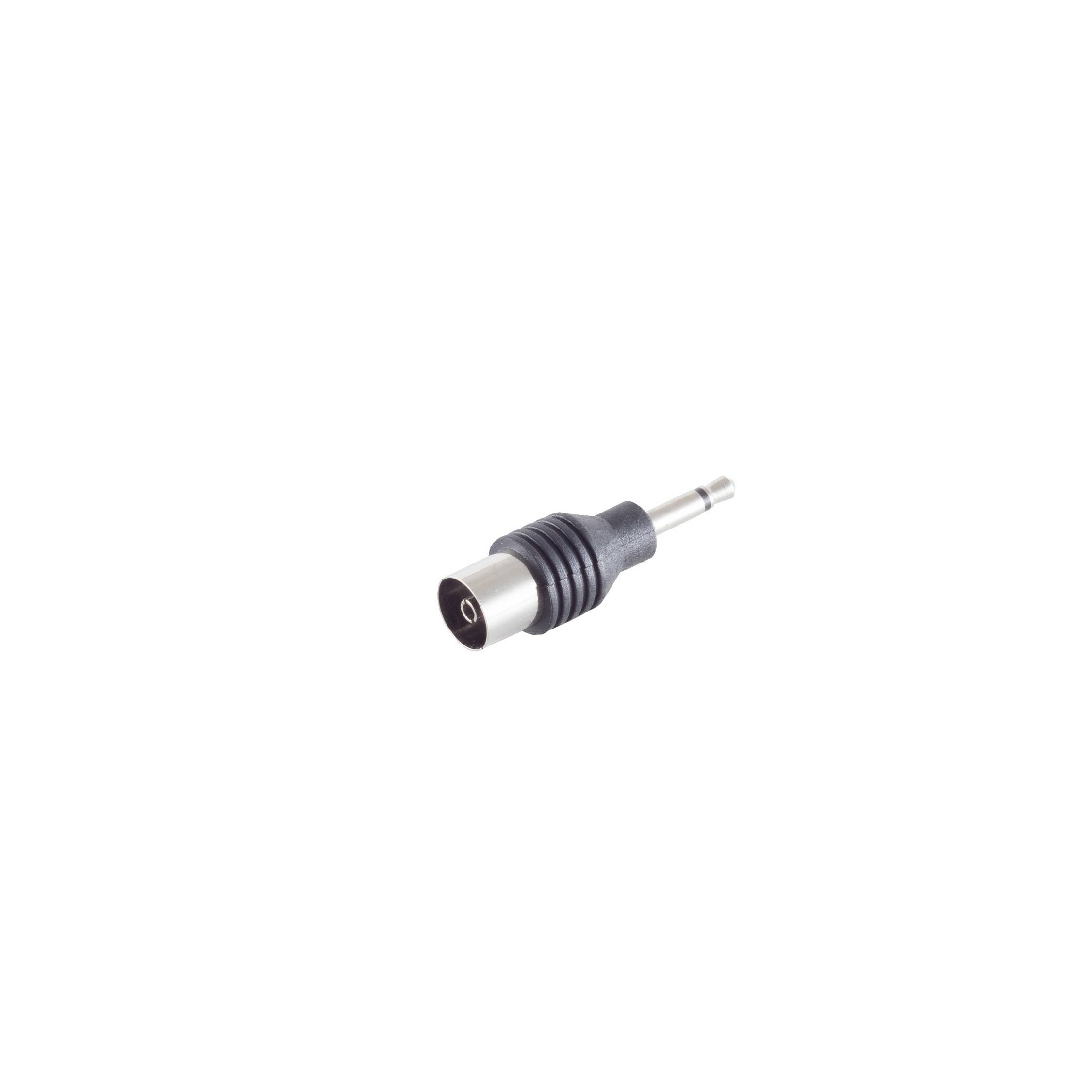 Klinkenstecker Mono 3,5mm / Koaxbuchse-0