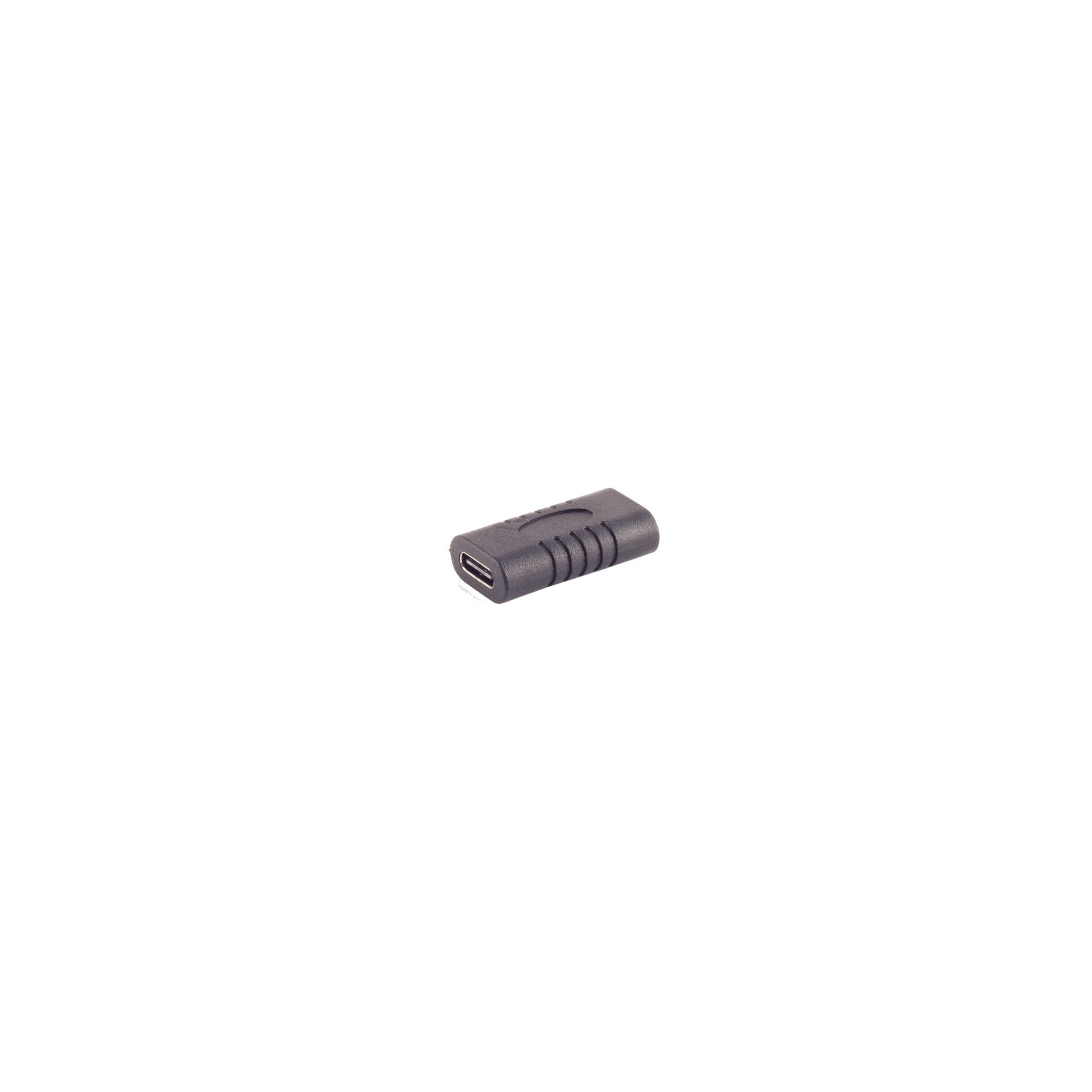 Adapter, USB C Buchse auf USB C Buchse, Doppelbuchse, Verbinder, 3.1, 10Gbps-0