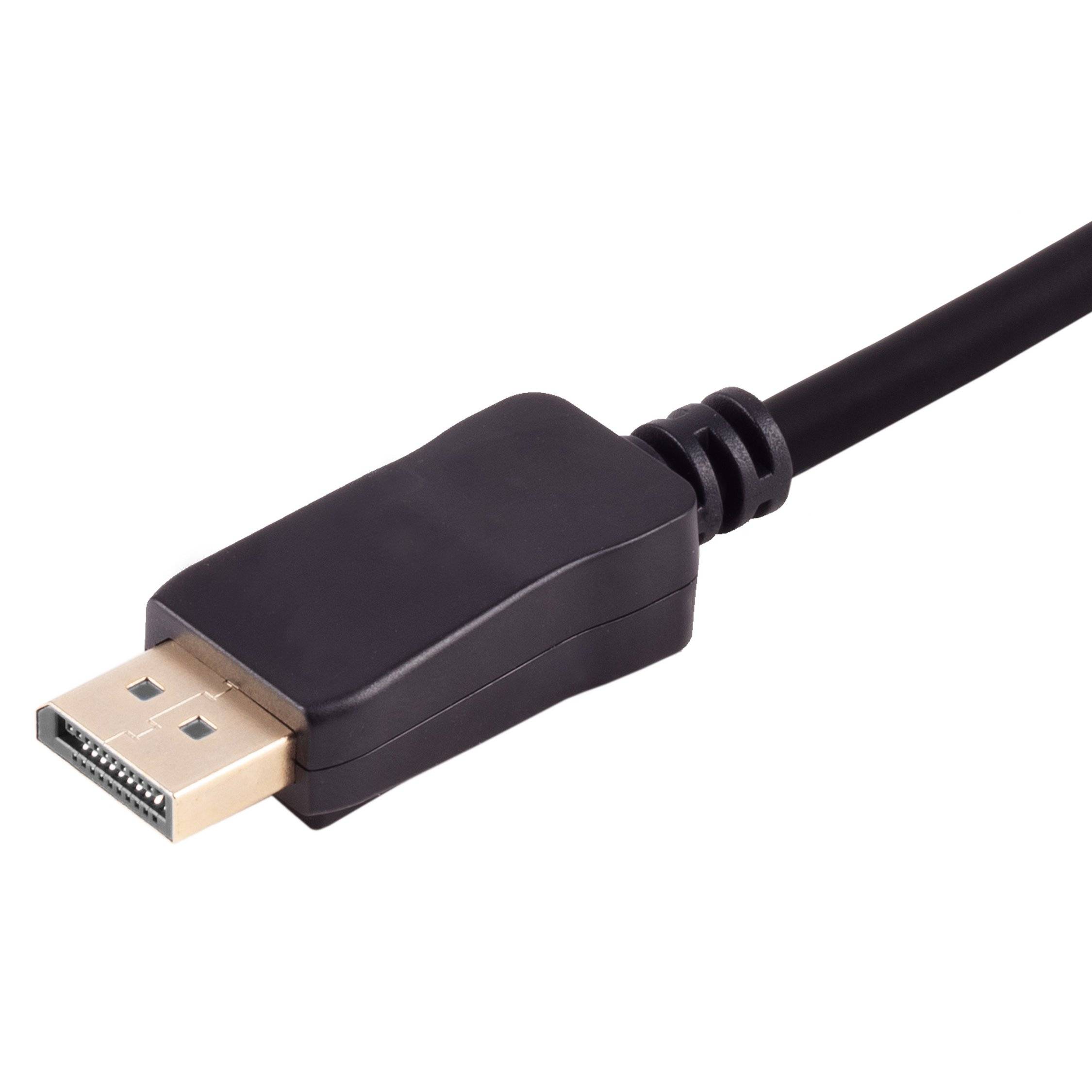 Displayportkabel 1.2, UHD 4K2K, schwarz, 2m-2