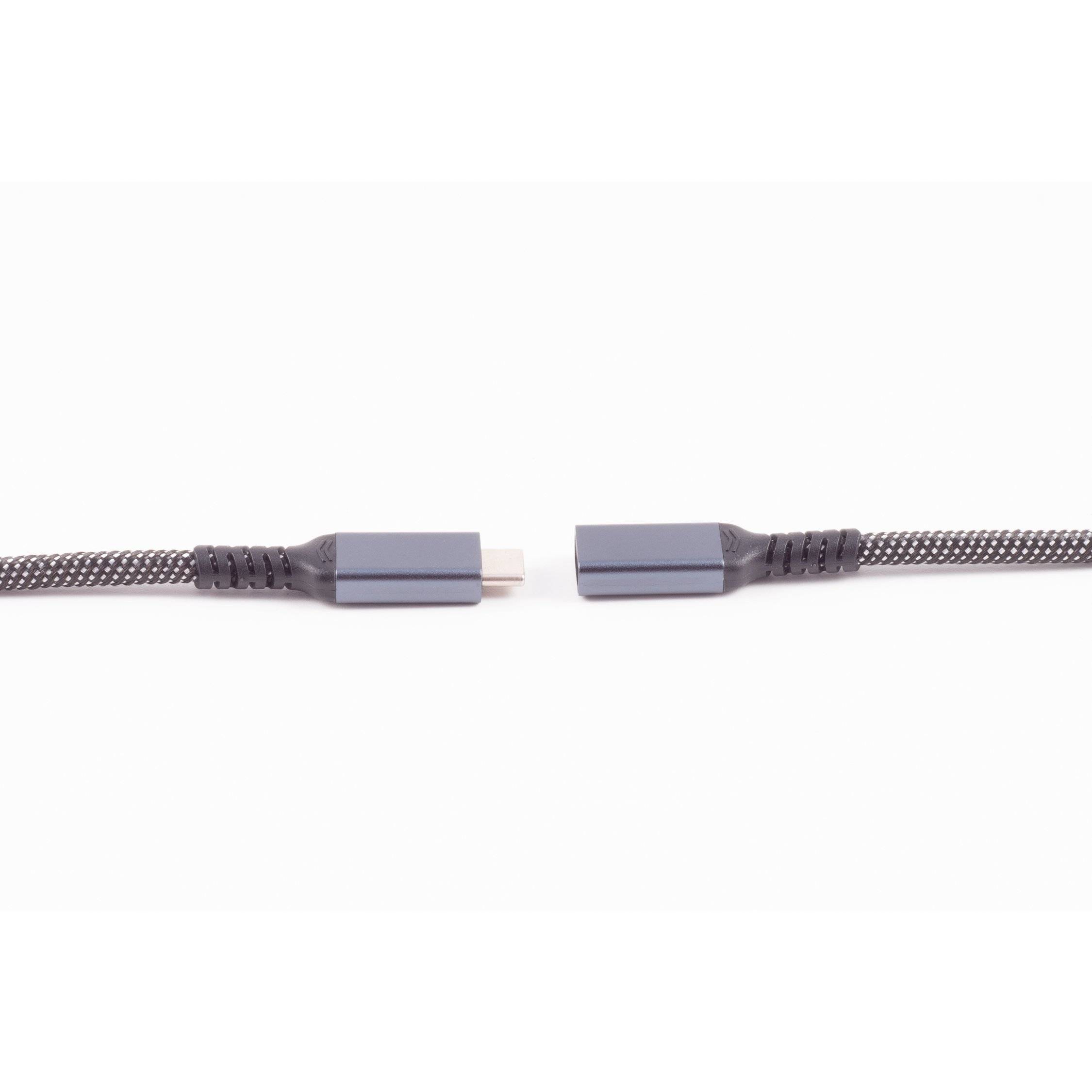 USB-C Verlängerungskabel, 3.2, PD, Textil, 1,5m-2