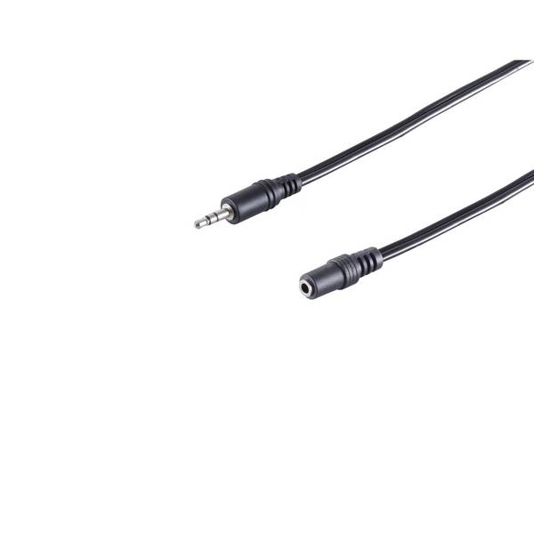 Klinkenstecker 3,5mm / Klinkenbuchse 3,5mm , 2,5m