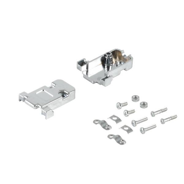 Gehäuse-Schalen Sub D-Stecker 9po.l metallisiert