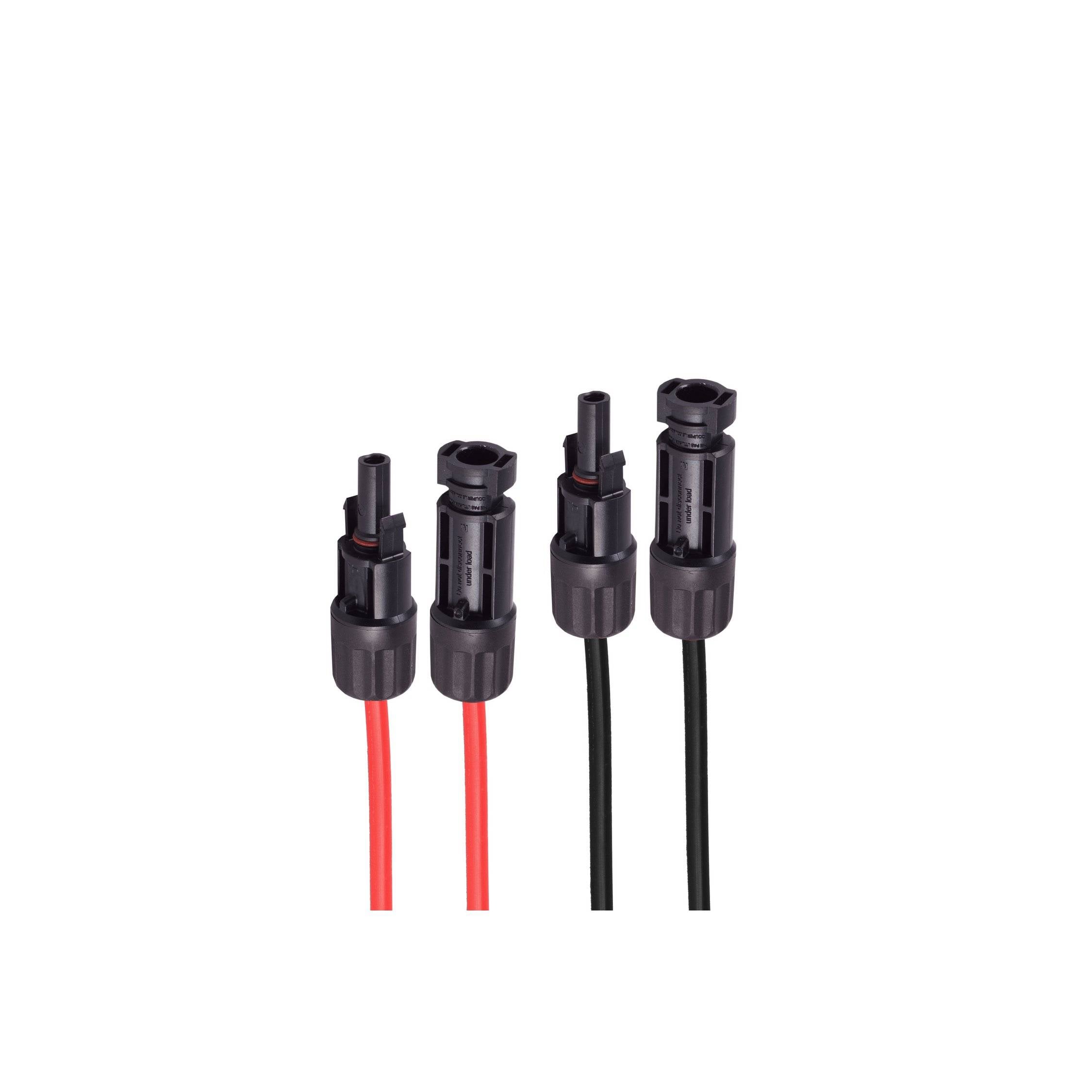 PV4 Verlängerung² 2er Set rot/schwarz BS02-320416 - Kabel-/Adapterset - 3 m-0