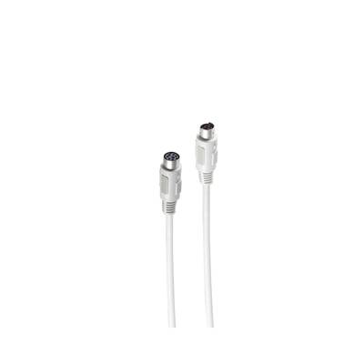 PS2 Mini Verl. 6pol DIN-St./6pol DIN-Buchse 1,8m-0