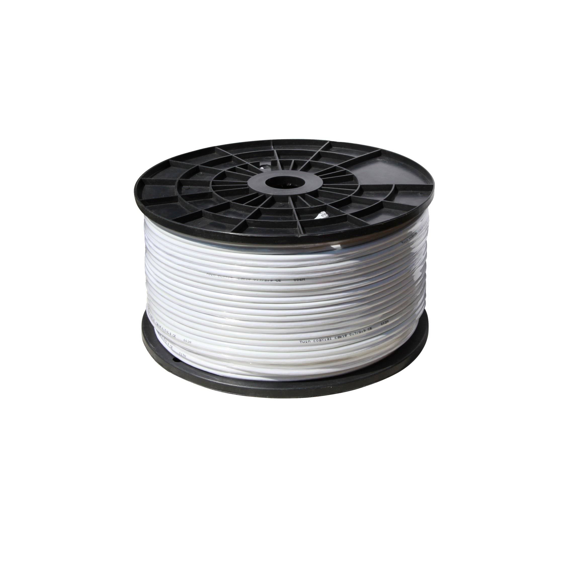SAT-Koaxialkabel Hexa-Shield, 0.9 / 4.6, 6-fach, CCS, >130dB, 100m-0