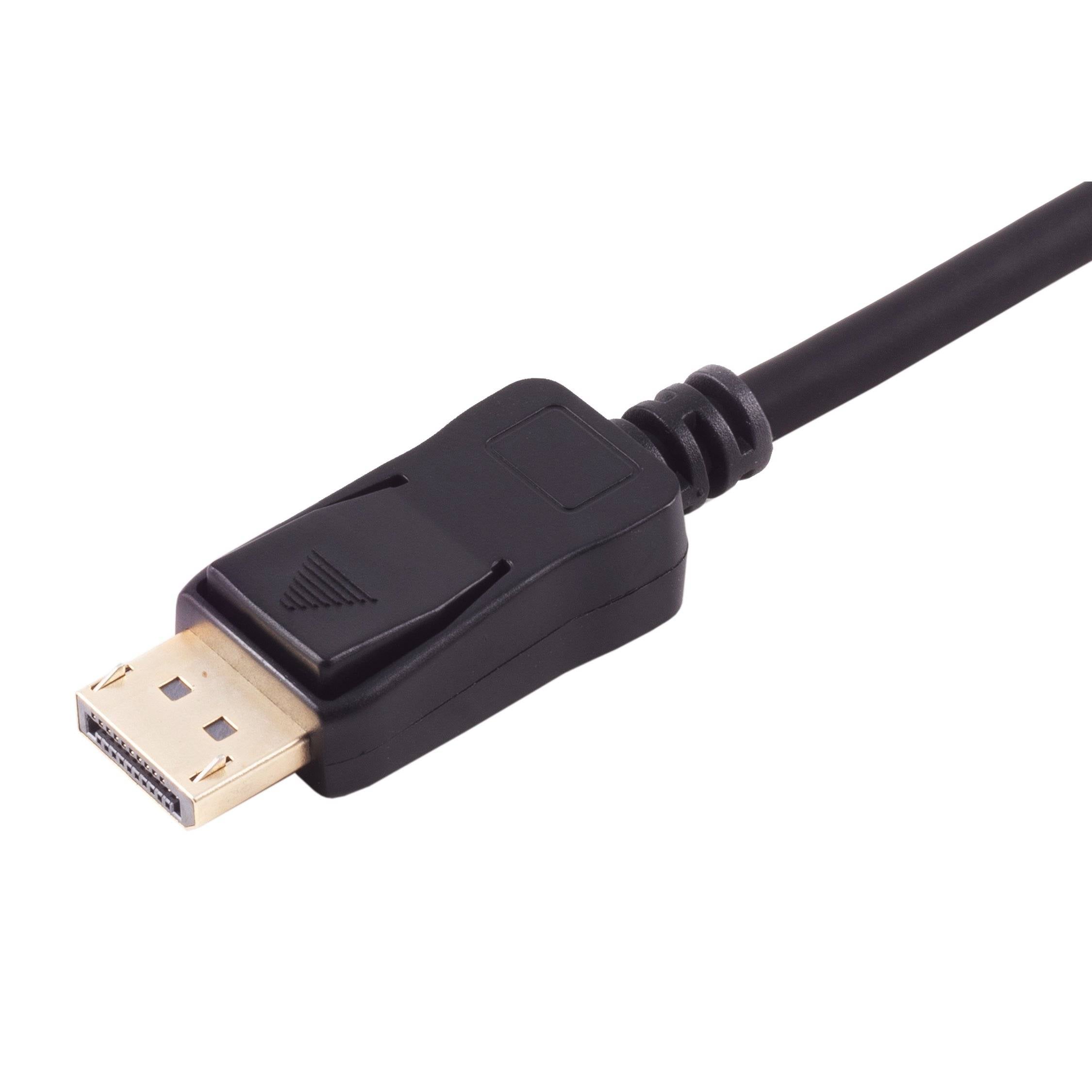 DisplayPort 1.2 > HDMI (ST-ST) 1m Adapterkabel 4K Schwarz Kabel & Adapter Display Displayport-2