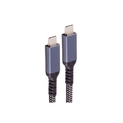 USB-C Ladekabel, 3.2, 100W PD, Textil, 2m-0