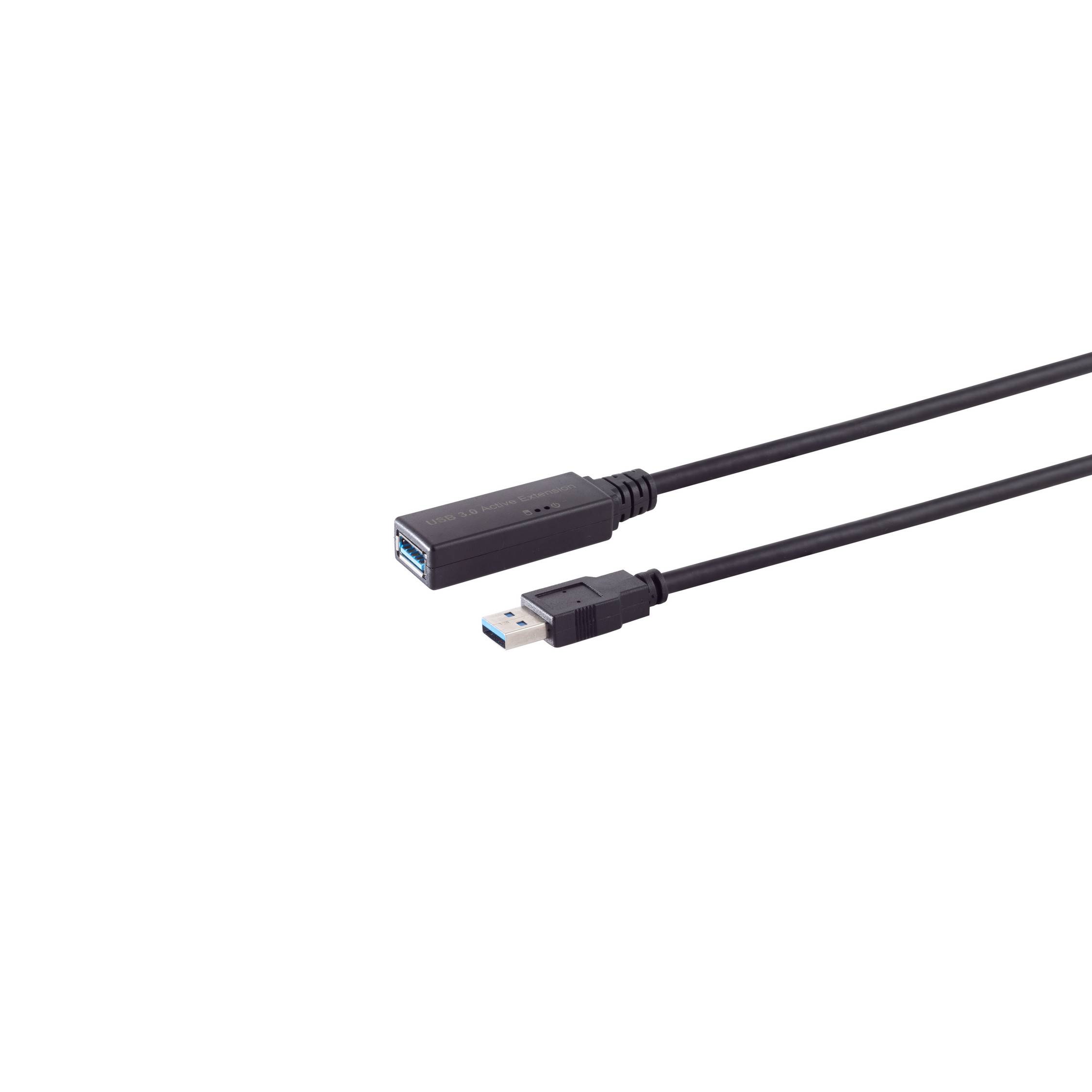 Aktive USB-A Verlängerung, USB 3.0, 5Gbps, 5m-0