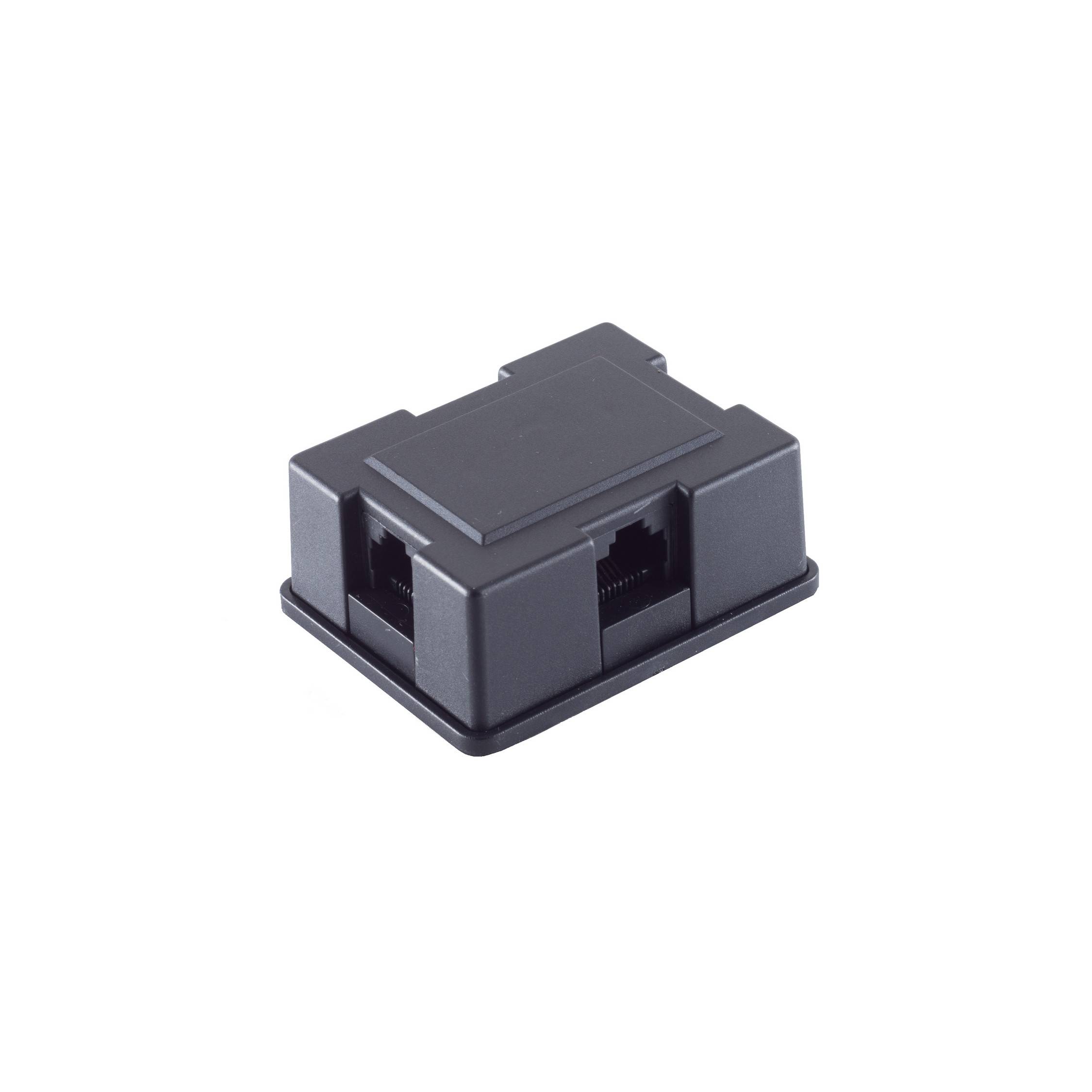 ISDN-VerteilerBOX 3-fach incl. Kabel 8/4 3m-0