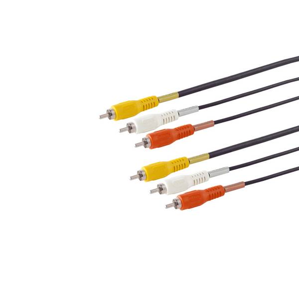 3 Cinchstecker/ 3Cinchstecker 1xVideo 2xAudio 10m