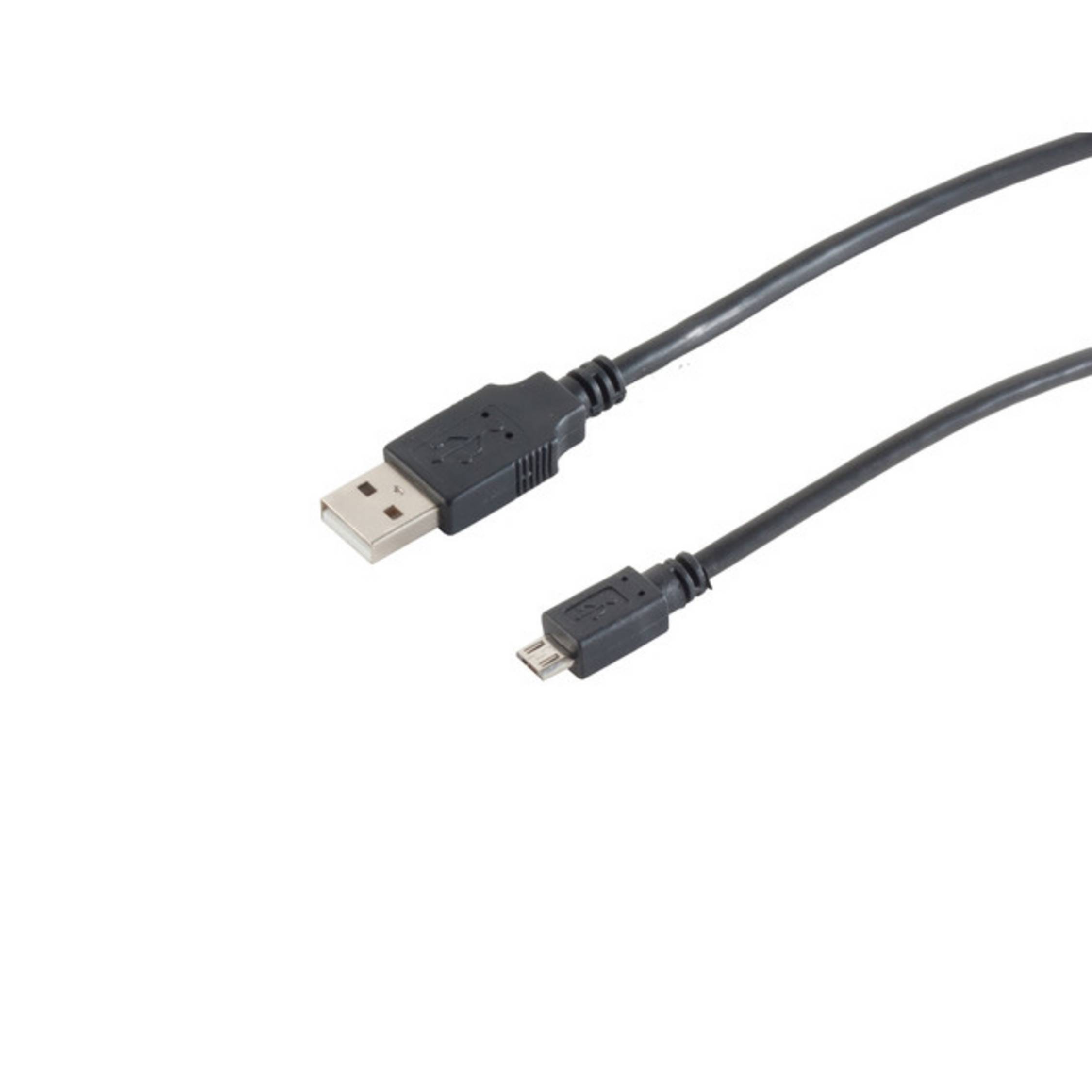FAST Lade-Kabel USB-A-St./USB-B MICRO St. 2.0 5m-0