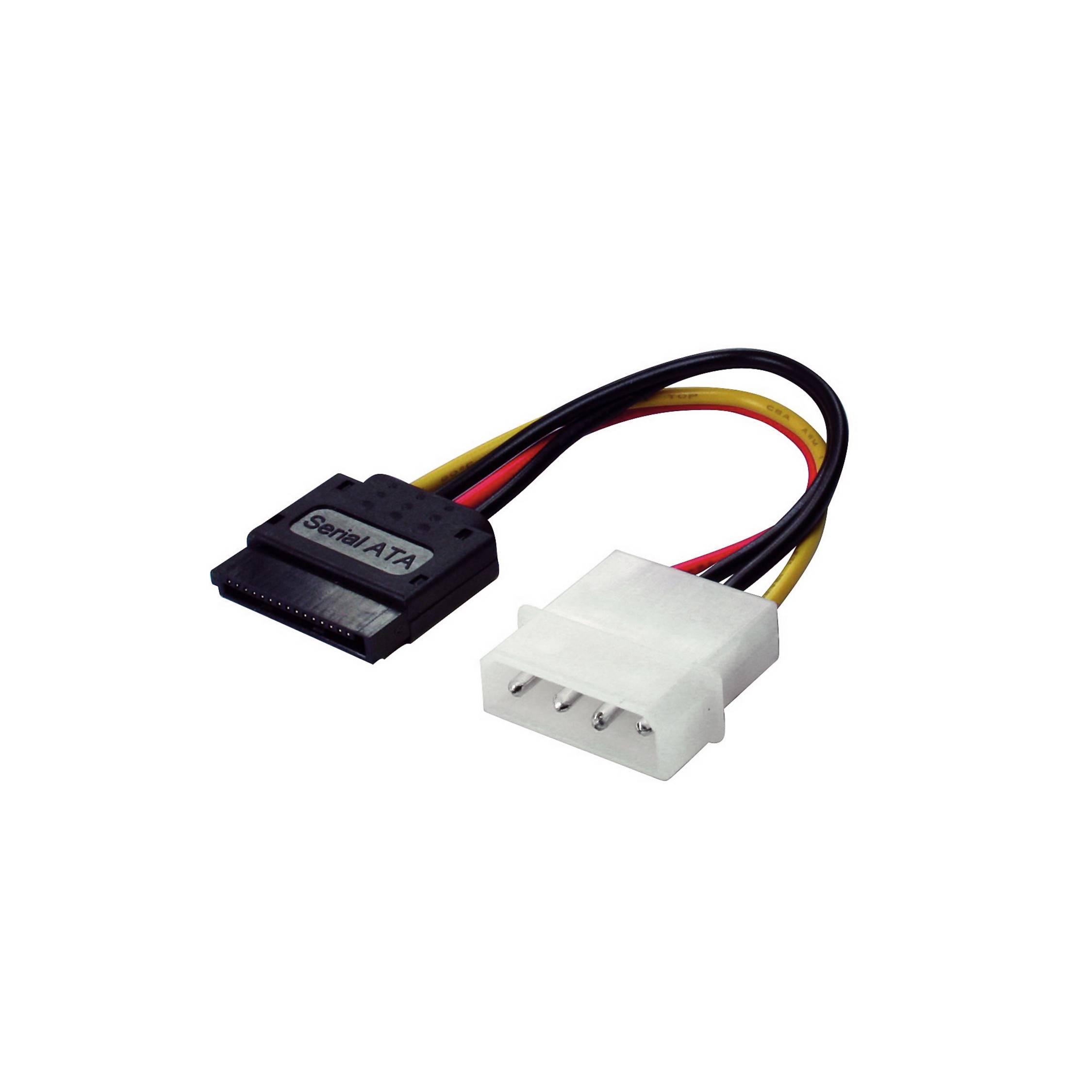 SATA-Stromversorgungsadapter St. 5,25"/SATA 0,15m-0