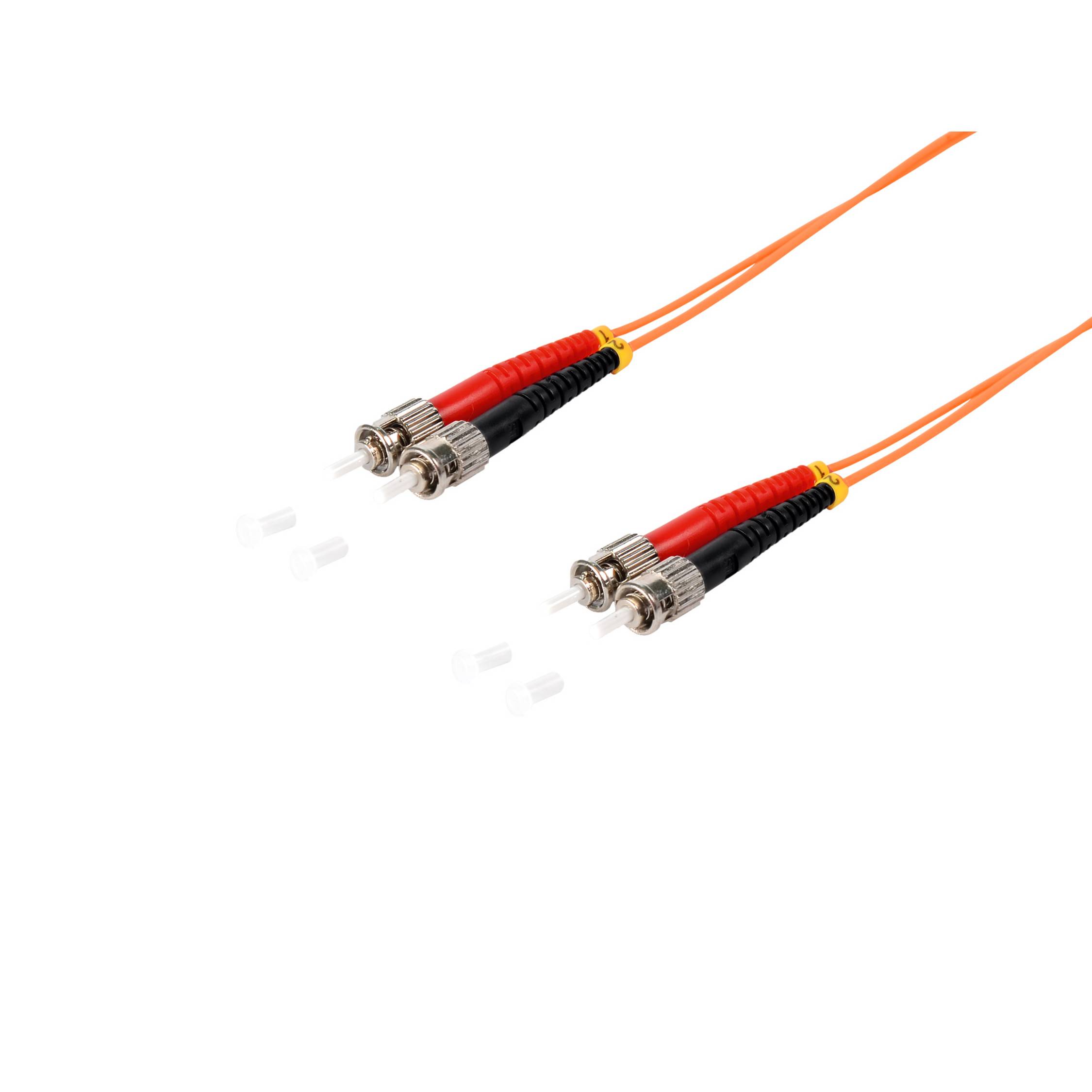 Duplex Patchkabel ST/ST 50/125µ OM2 1m-0