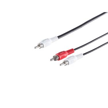 Cinchstecker/ 2 Cinchstecker, 2,5m