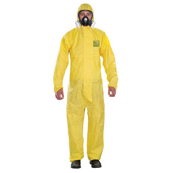 Ansell AlphaTec 2300 PLUS YY23T-00132-05 Gr.XL Typ 3/4/5 PE gelb, Daumenschlauf