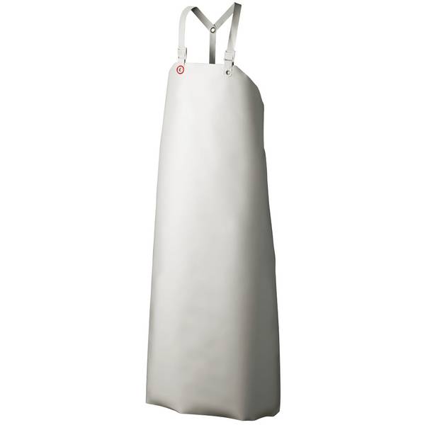 BRAVO Nitril - Schutz - Schürze  CRAFTLAND® EN 467, Weiß, ca. 90 x 115 cm