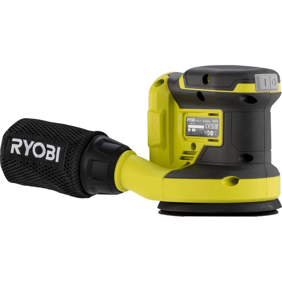 Ryobi RROS18-0, Schwingschleifer, Orbital, Schwarz, Grün, Kunststoff, 10000 OPM-1
