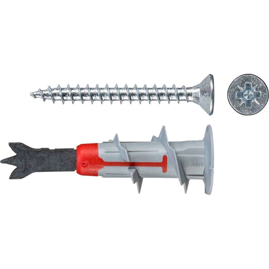 fischer DUOBLADE S, Spreizdübel, Beton, Grau, 4,4 cm, 5 cm, 20 Stück(e)-0