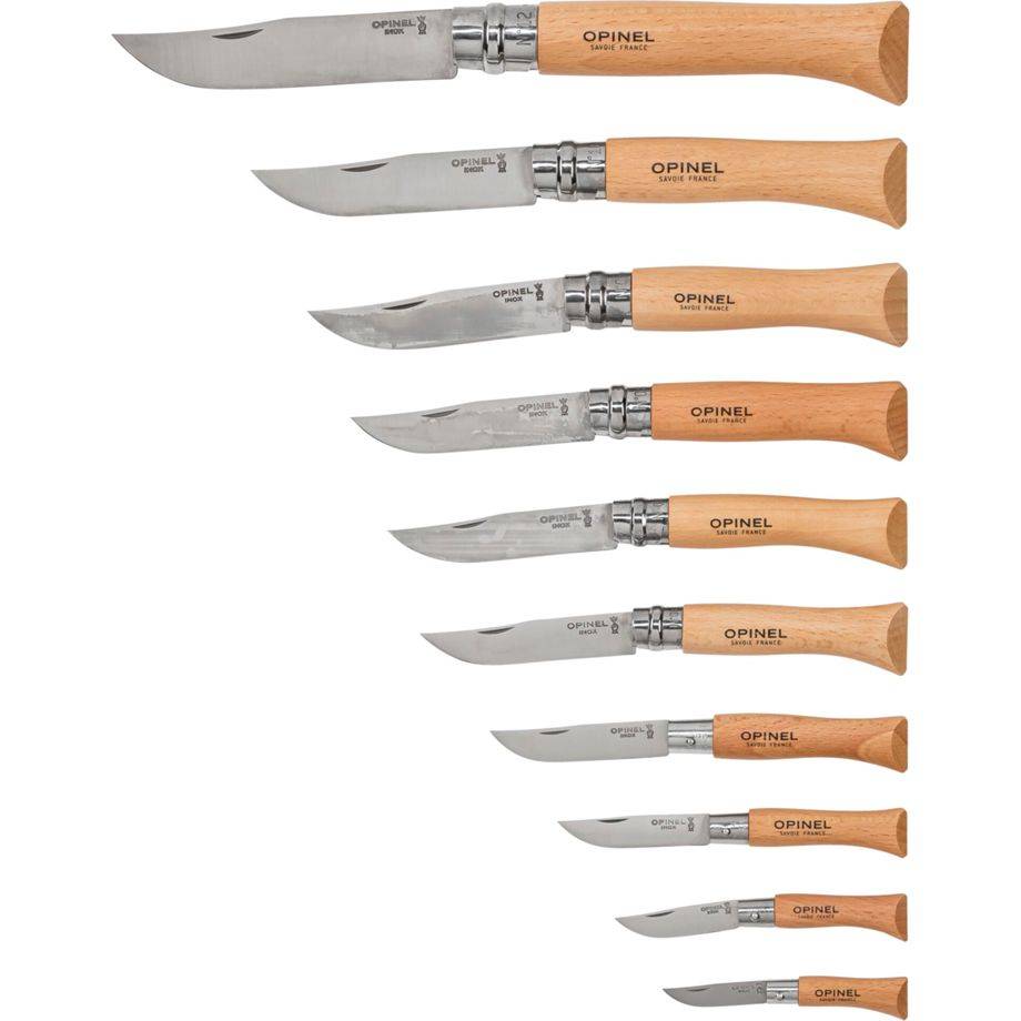 Opinel Holzkassette 10 Opinel Messer-1