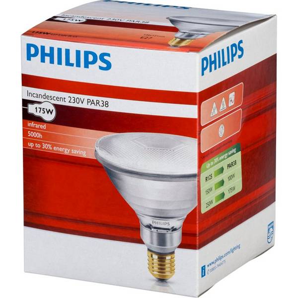 Infrarotlampe PAR38 IR 175W E27 230 CL