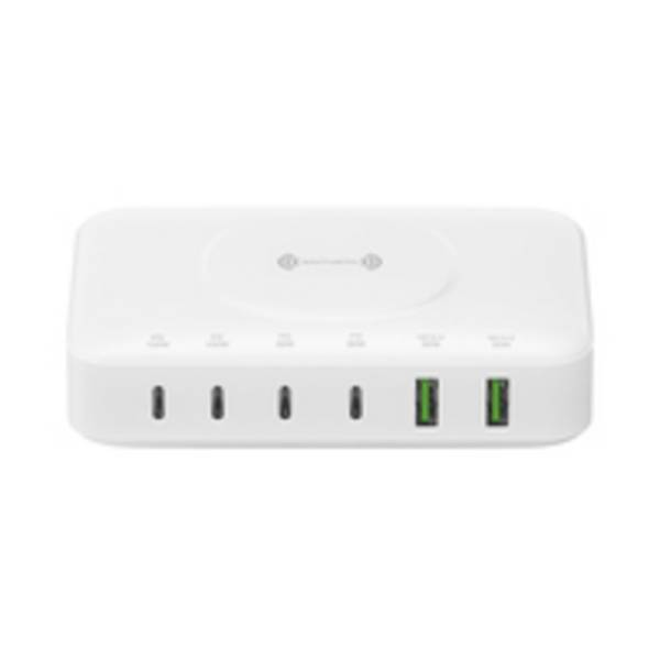 4smarts 7in1 GaN Ladestation Wireless Charger. weiZubehör Mobiltelefone