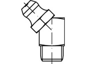 Frantos 10 St. DIN 71412 Kegelschmiernippel H2“45° abgewinkelt“ M 10x1 - Stahl 5.8 verzinkt-2