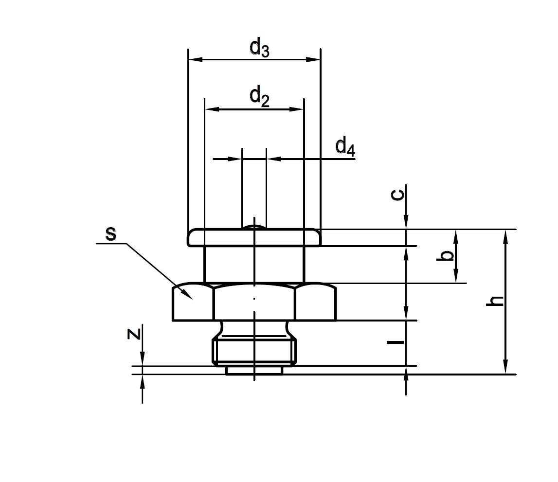 Frantos 10 St. Flachschmiernippel DIN 3404 mit rundem Kopf / 6kt Antrieb Zoll 3/8-22 SW 22-1
