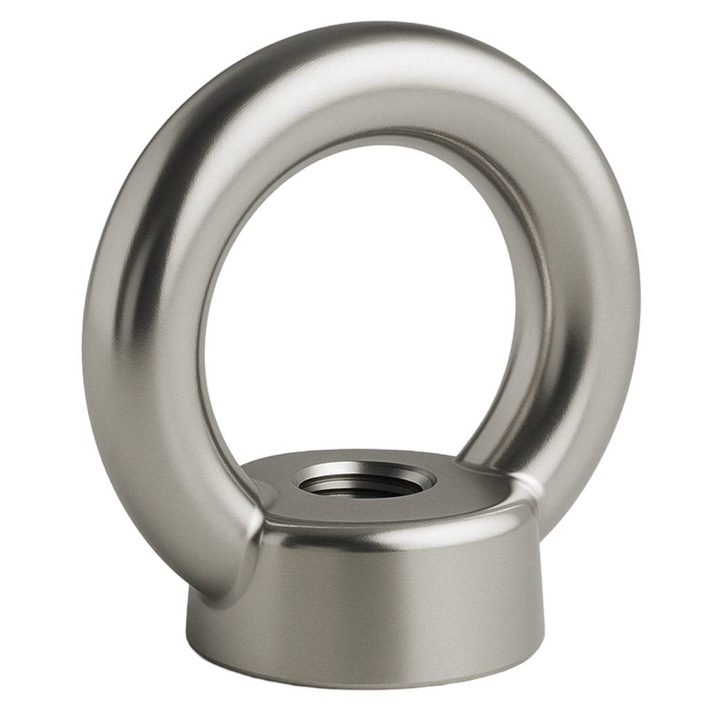 Frantos 10 St. DIN 582 Ringmutter M6 - C15E verzinkt-0