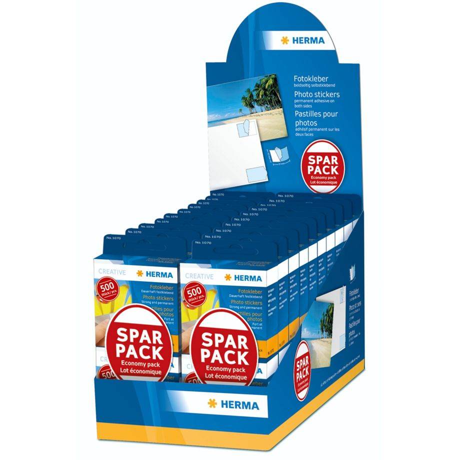 HERMA Foto-Kleber im Sparpack Thekendisplay eine Seite klebefertig mitZubehör-2