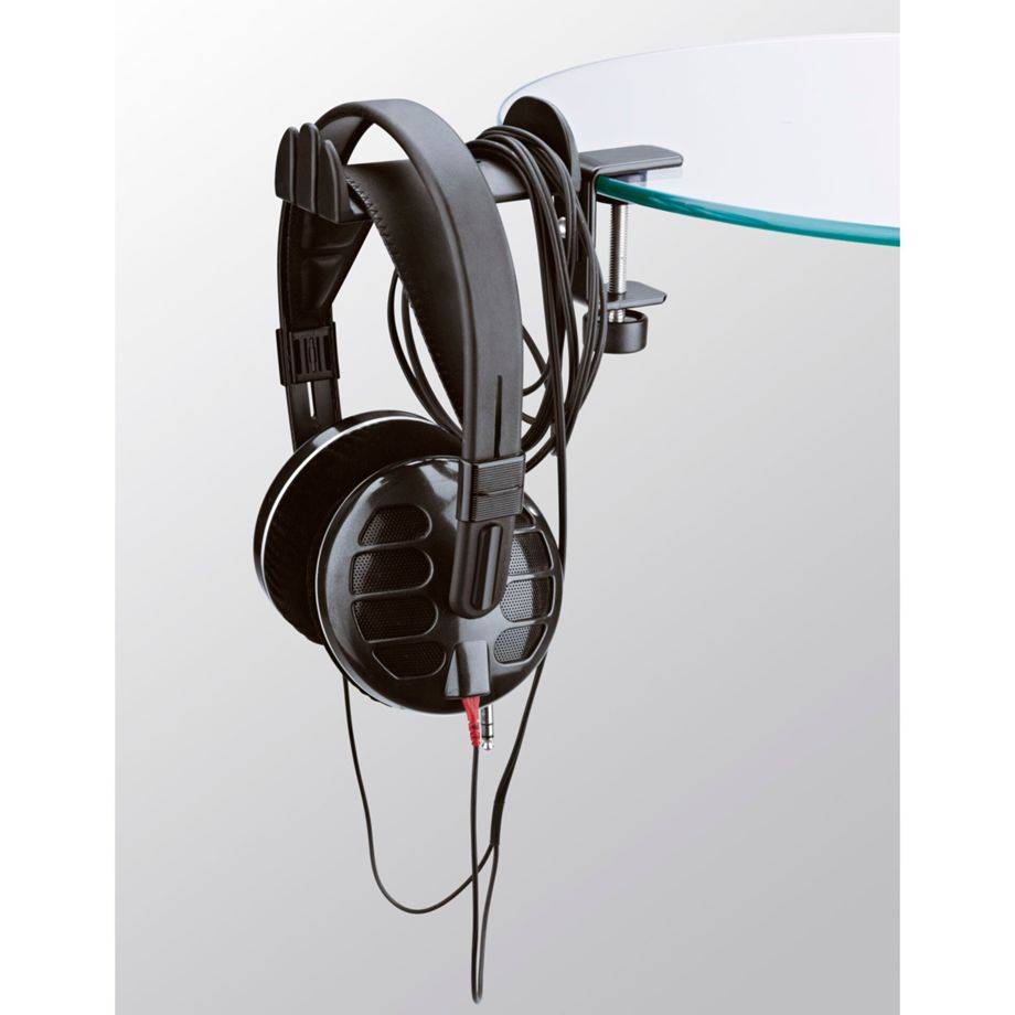 K&M 16090 - Halter für Kopfhörer, Headset - Schwarz-2