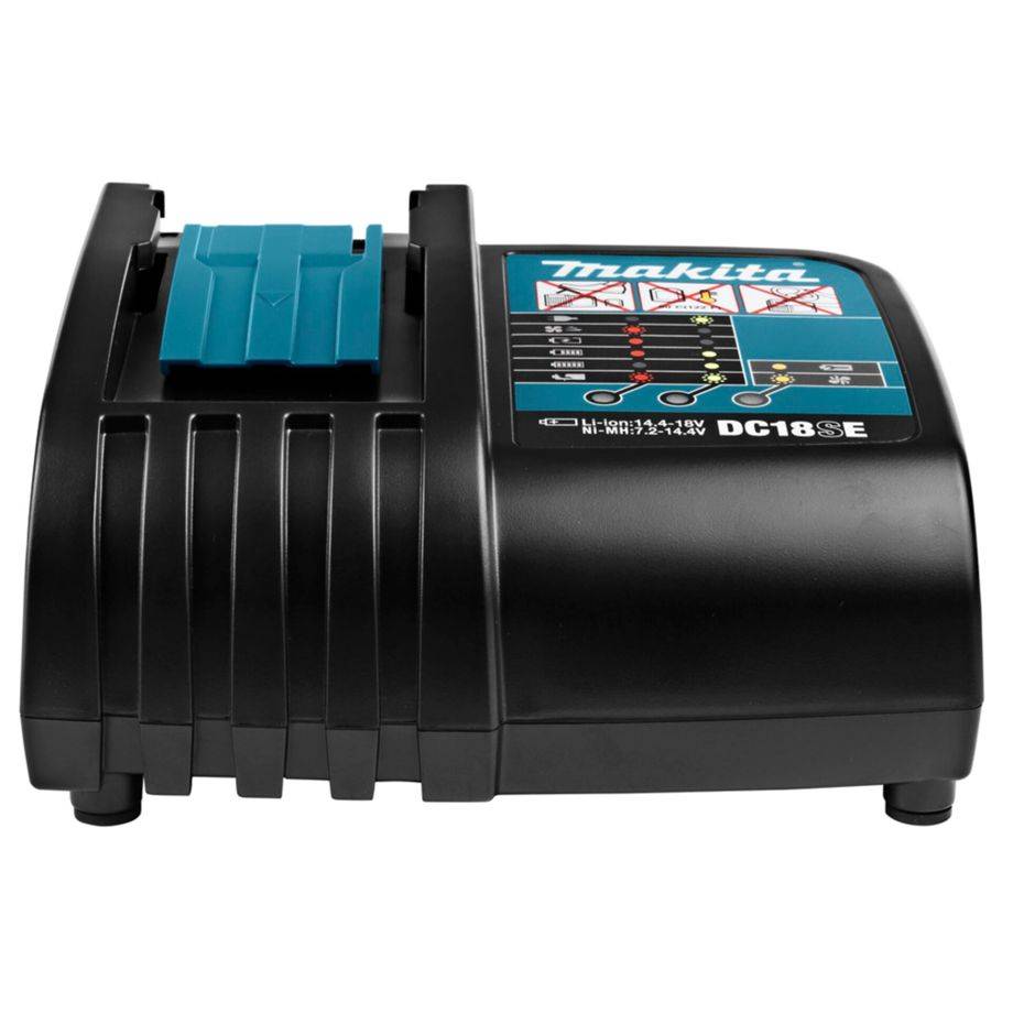 Makita DC18SE Akkupack-Ladegerät 194621-9 inkl. Ladestand-Anzeige-2