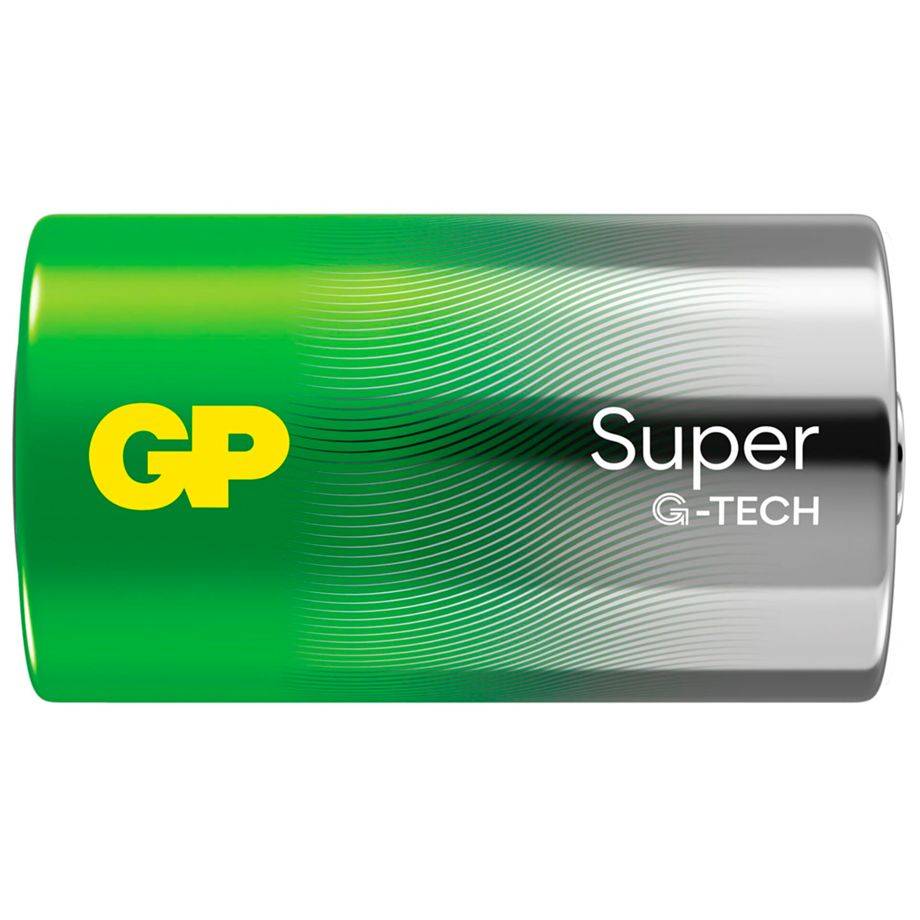 GP Battery GP Super - Batterie 2 x D - Alkalisch - 1,5 V - Blisterverpackung-1