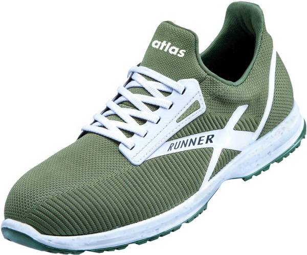 Sicherheitshalbschuh S1P Runner 25 & 75 Green ESD 69400-42 Größe 42 Farbe grün/weiß Typ Halbschuh Modell RUNNER 75 Rec
