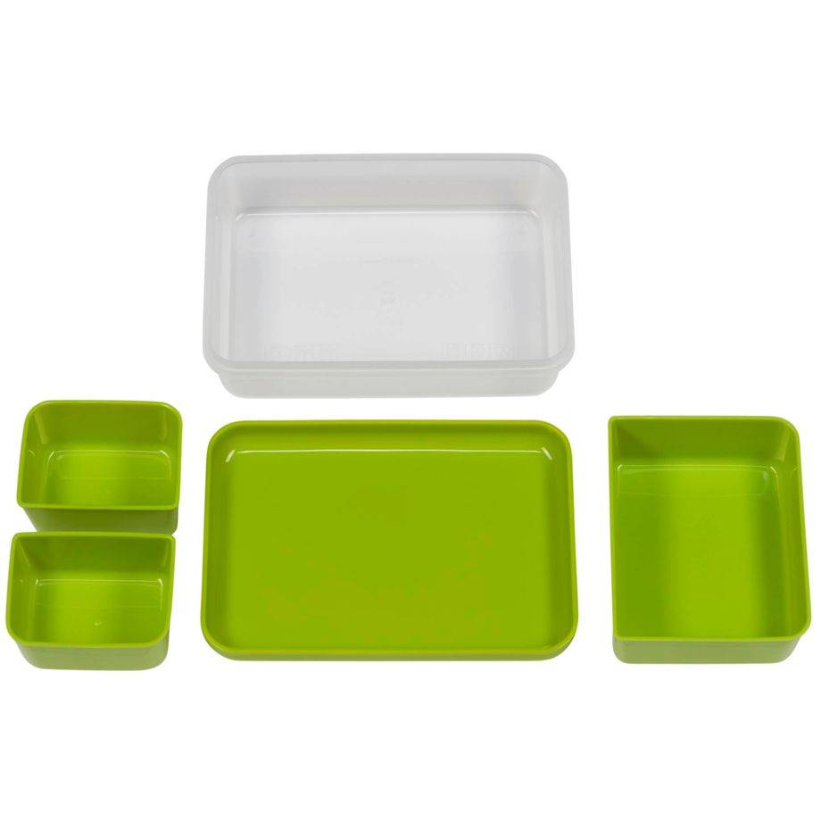 emsa Lunchbox CLIP & GO 6.3 cm hoch 1,2 l grün 518098-1