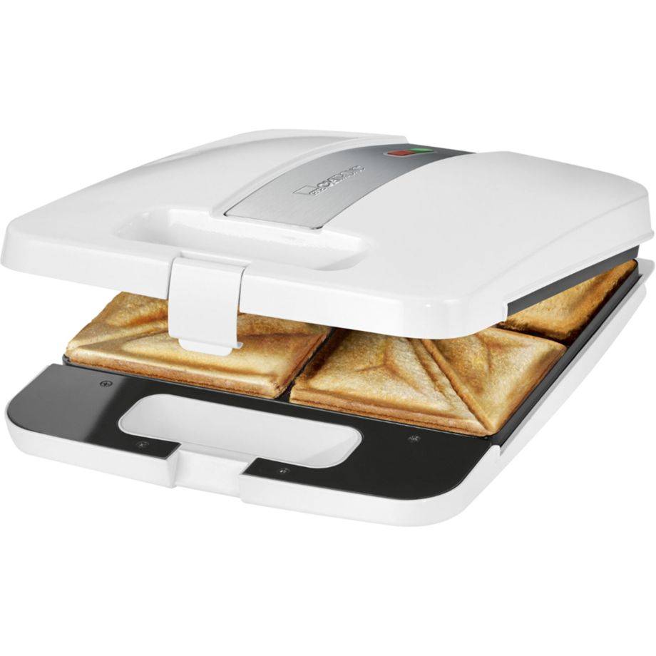 Clatronic ST 3629 weiß 4 fach 4 fach Sandwichtoaster-1