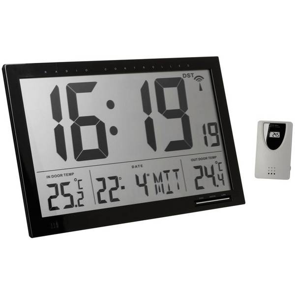 TFA Thermometer - digital - Schwarz