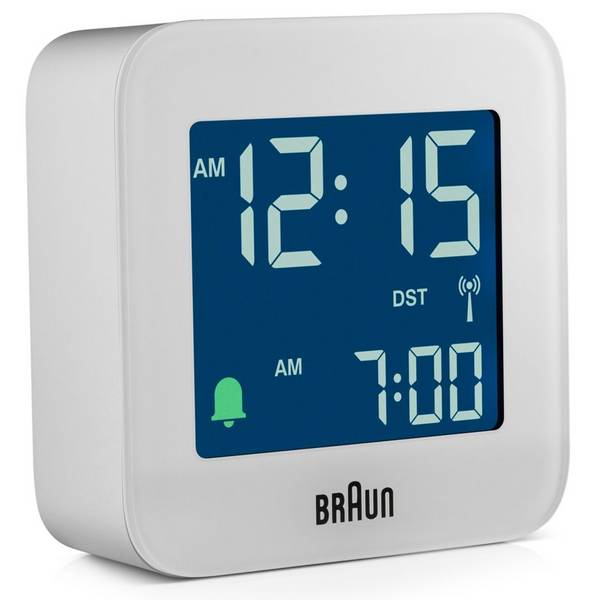 BRAUN - BC 08 W-DCF Funkwecker Multiband weiß