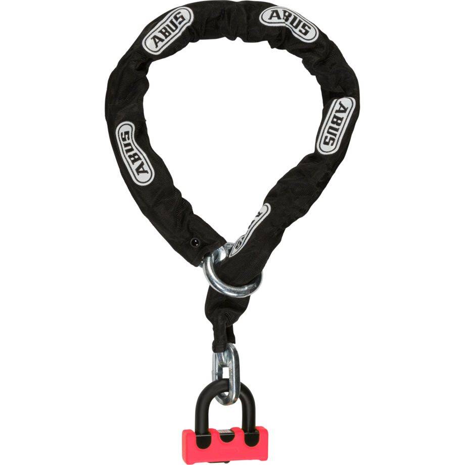 ABUS SECURITY-CENTER - ABUS 59715, Kettenschloss, Schwarz, Rot, Gehärteter Stahl, Schlüssel, 41 mm, 1200 mm-0