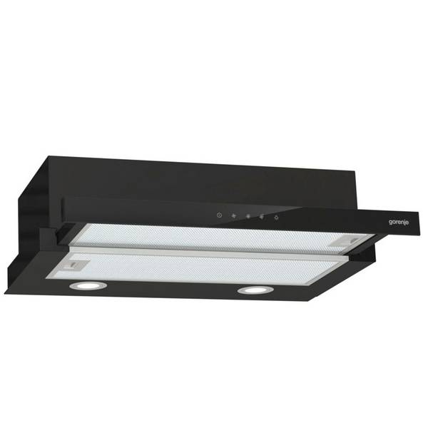 Gorenje Essential TH64E4BG - Motorhaube - ausziehbar - Breite: 60 cm - Tiefe: 30.6 cm - Absaugung